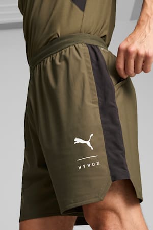 PUMA x HYROX Fuse 7" Shorts Men, Dark Olive, extralarge-GBR